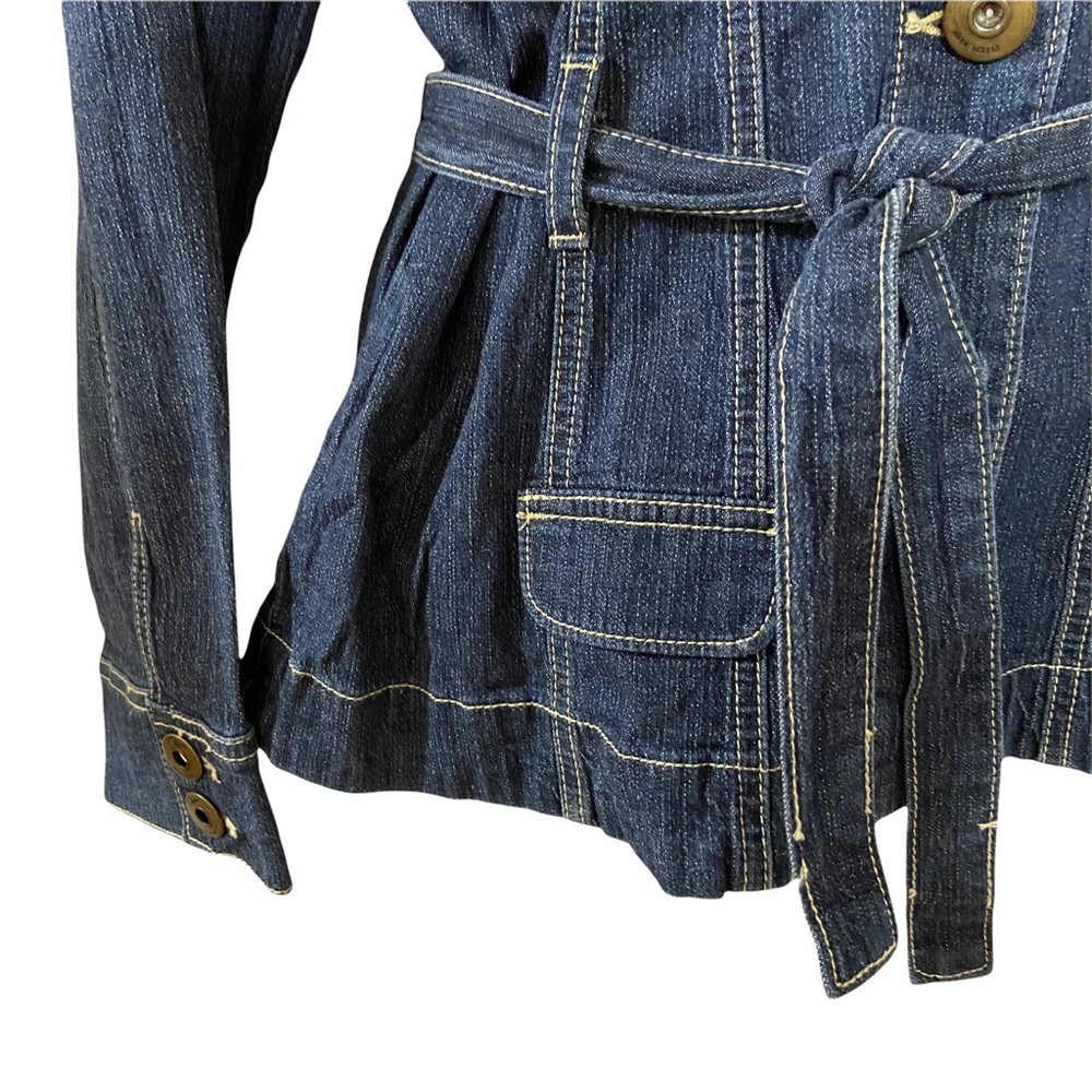 Riders Copper Belted Trench Denim Jacket - Picture 4 of 8
